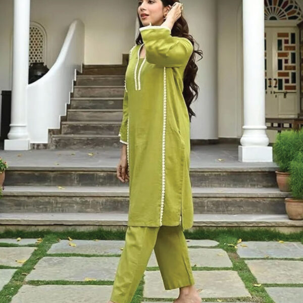 Women Cotton Blend Co-Ord Set